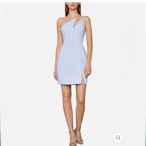 NWT BCBGMaxAzria one shoulder mini dress